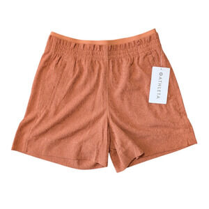 Athleta Burnt Orange Echo Shorts 5” New Size 4 Quick Drying Breathable